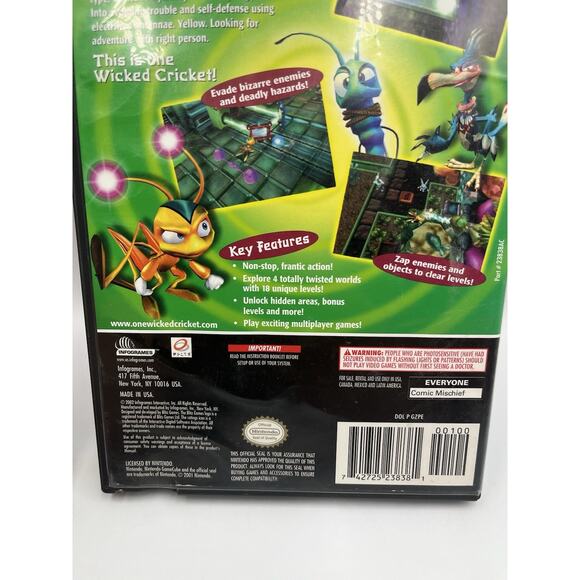 Zapper Videogame (Nintendo GameCube, 2002) Tested - Picture 5 of 6